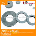 Permanent Cast multipole ring shaped Alnico 5 grade alnico magnet